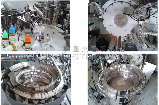 液體灌裝旋蓋生產(chǎn)線細(xì)節(jié)展示